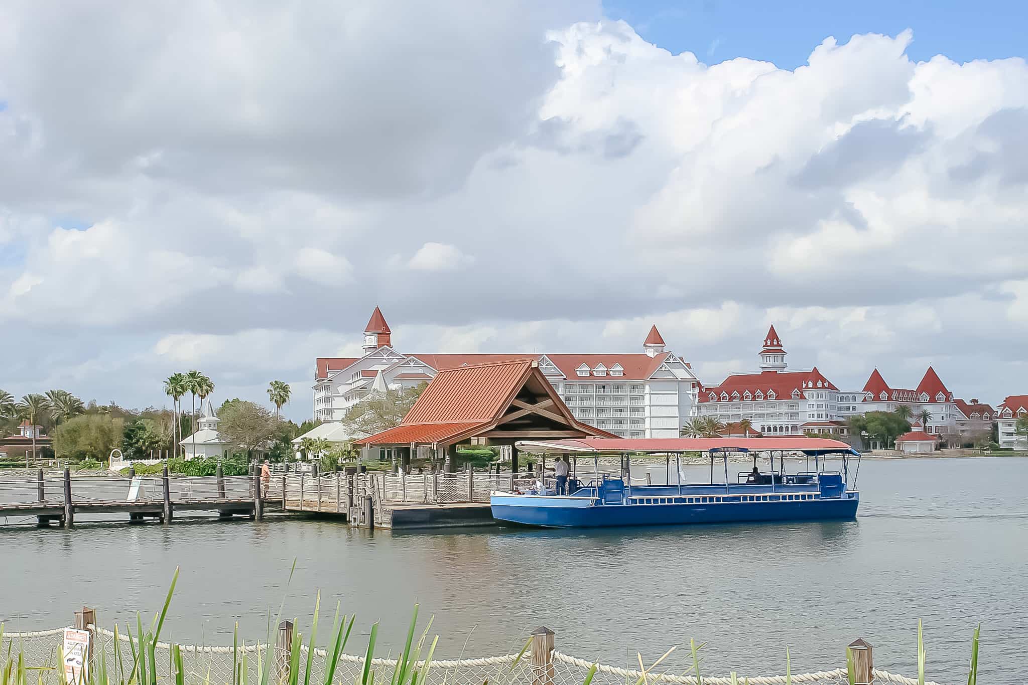 Resort Boat Dock at the Polynesian 