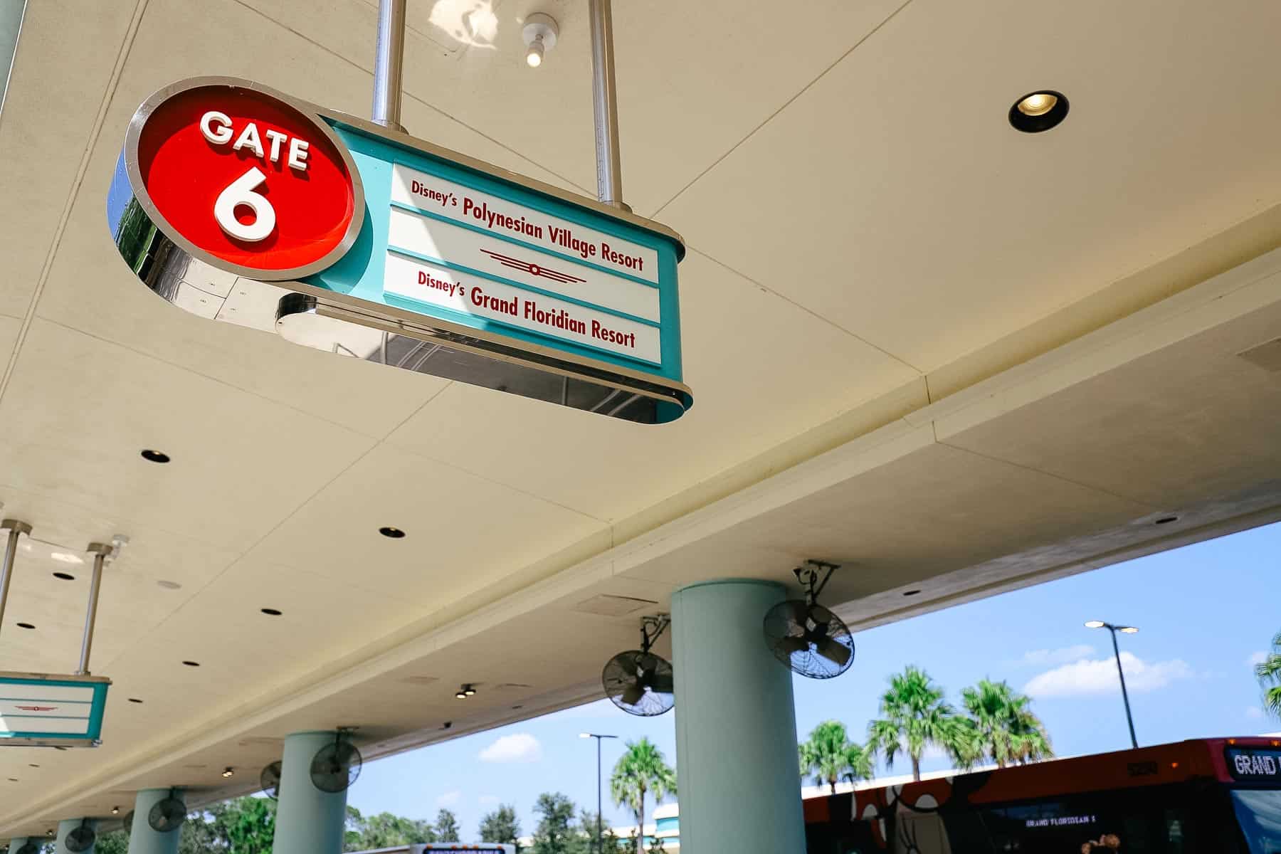Bus Stop for Grand Floridian at Disney's Hollywood Studios 