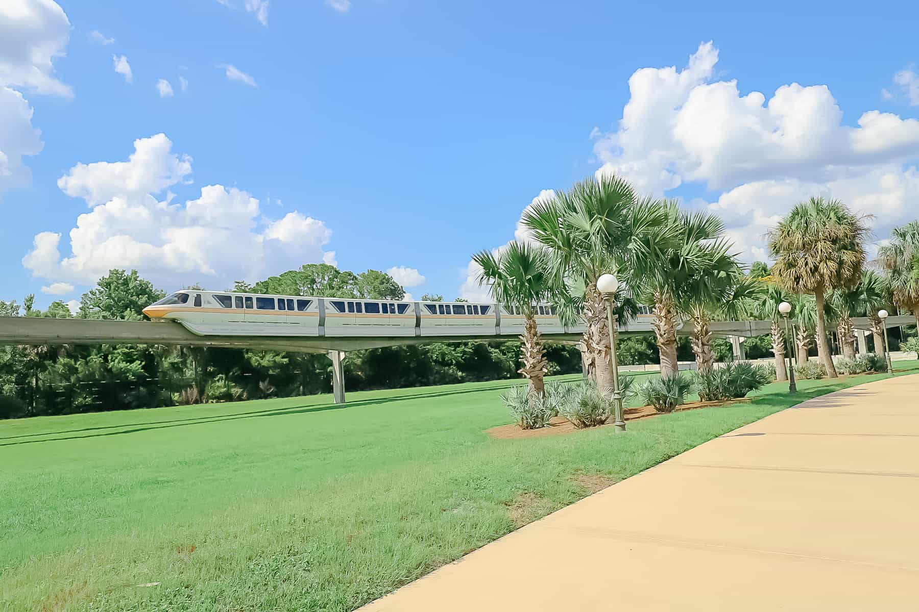 Grand Floridian to Magic Kingdom via the monorail. 