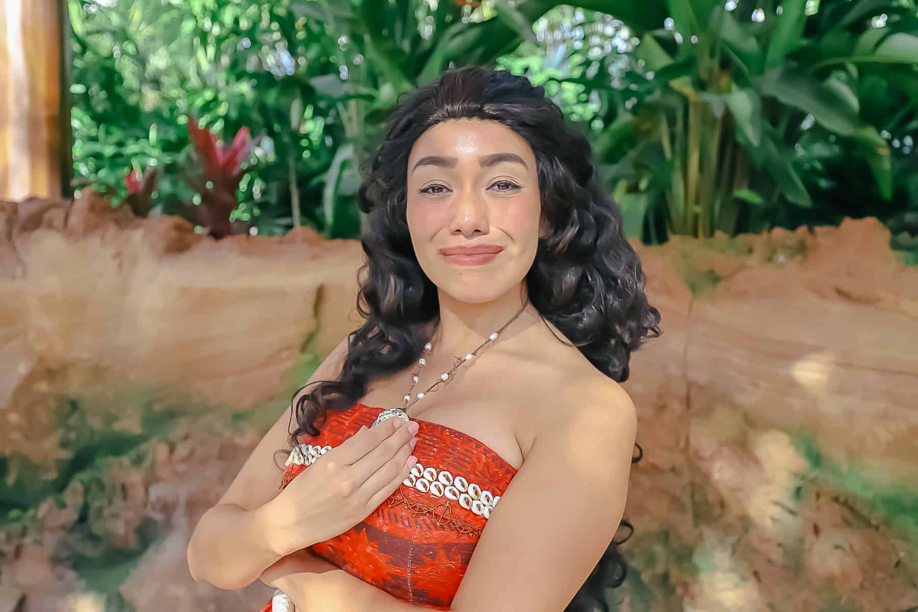 Where to Meet Moana at Epcot (Her Character Meet-and-Greet Near Journey of Water)