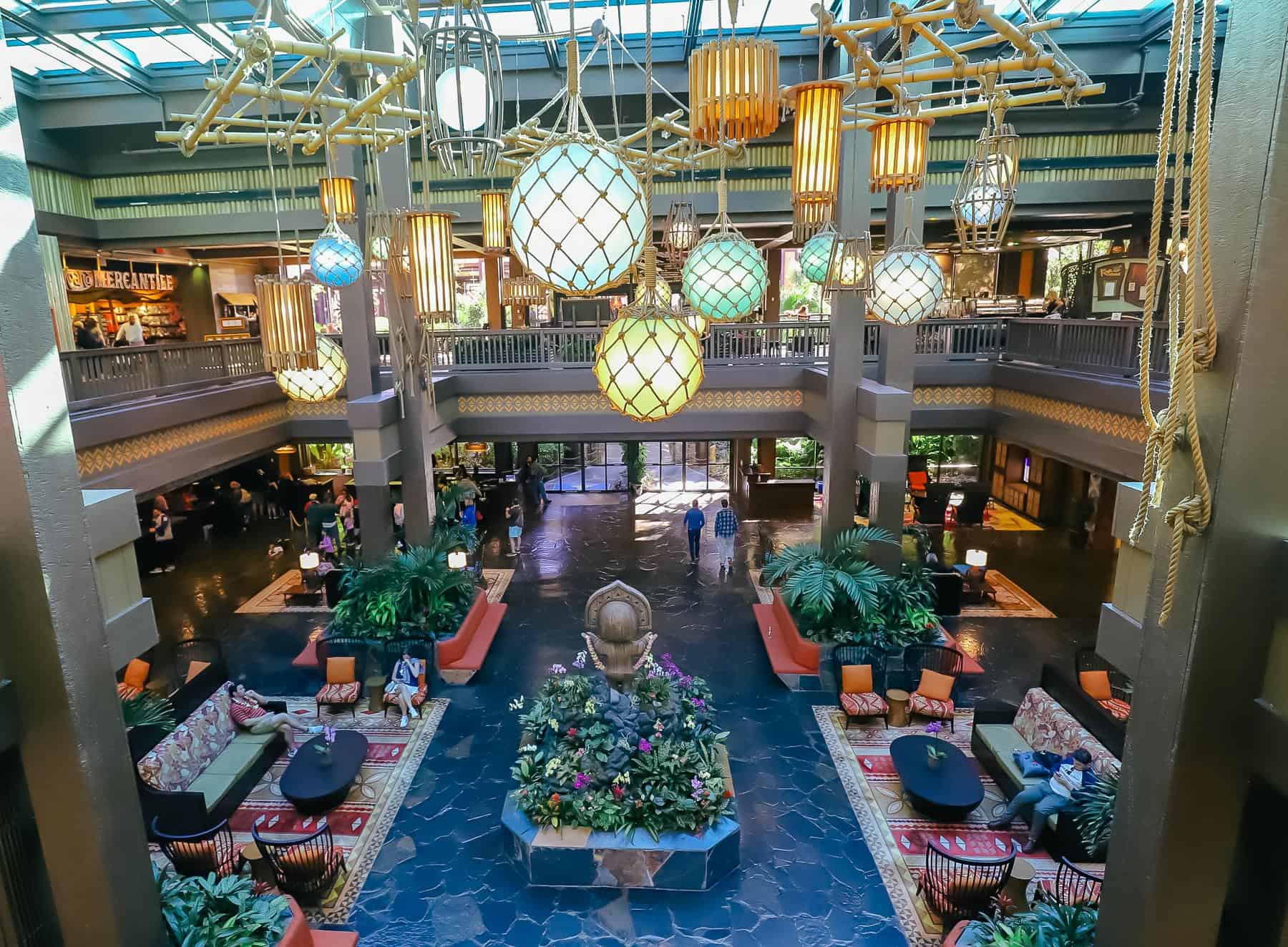 Polynesian lobby 