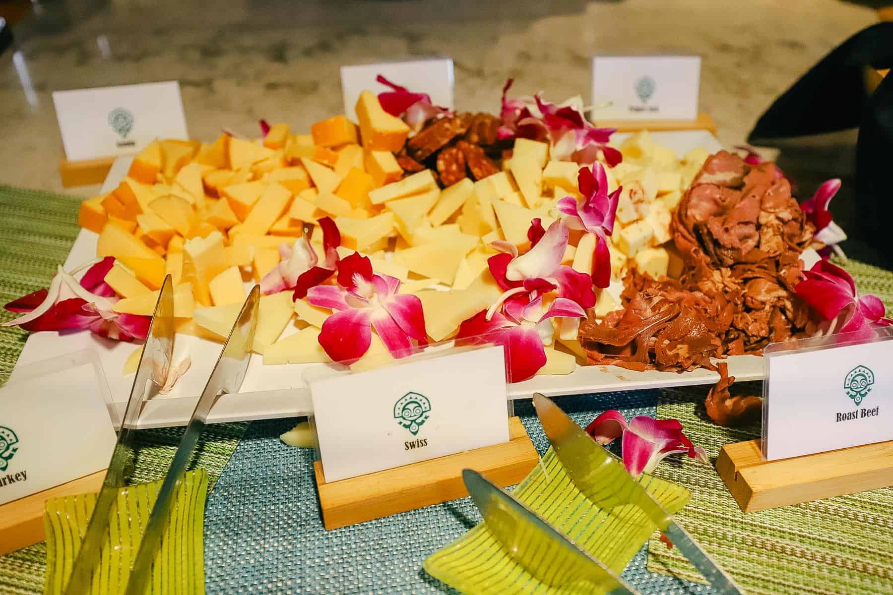 Charcuterie with Roast Beef, Chorizo, and Cheese selection