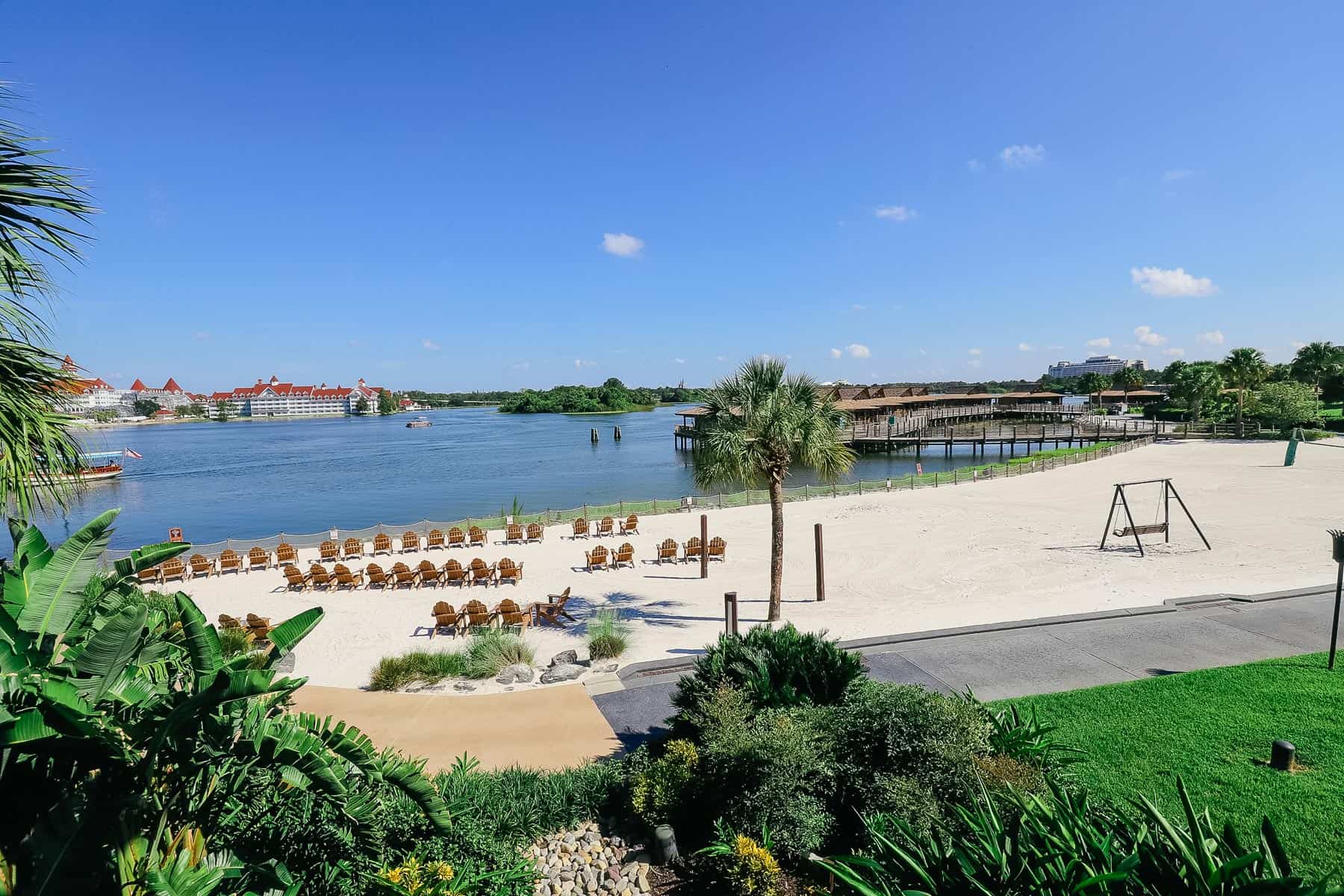 views of Cinderella Castle from Disney's Polynesian Resort 