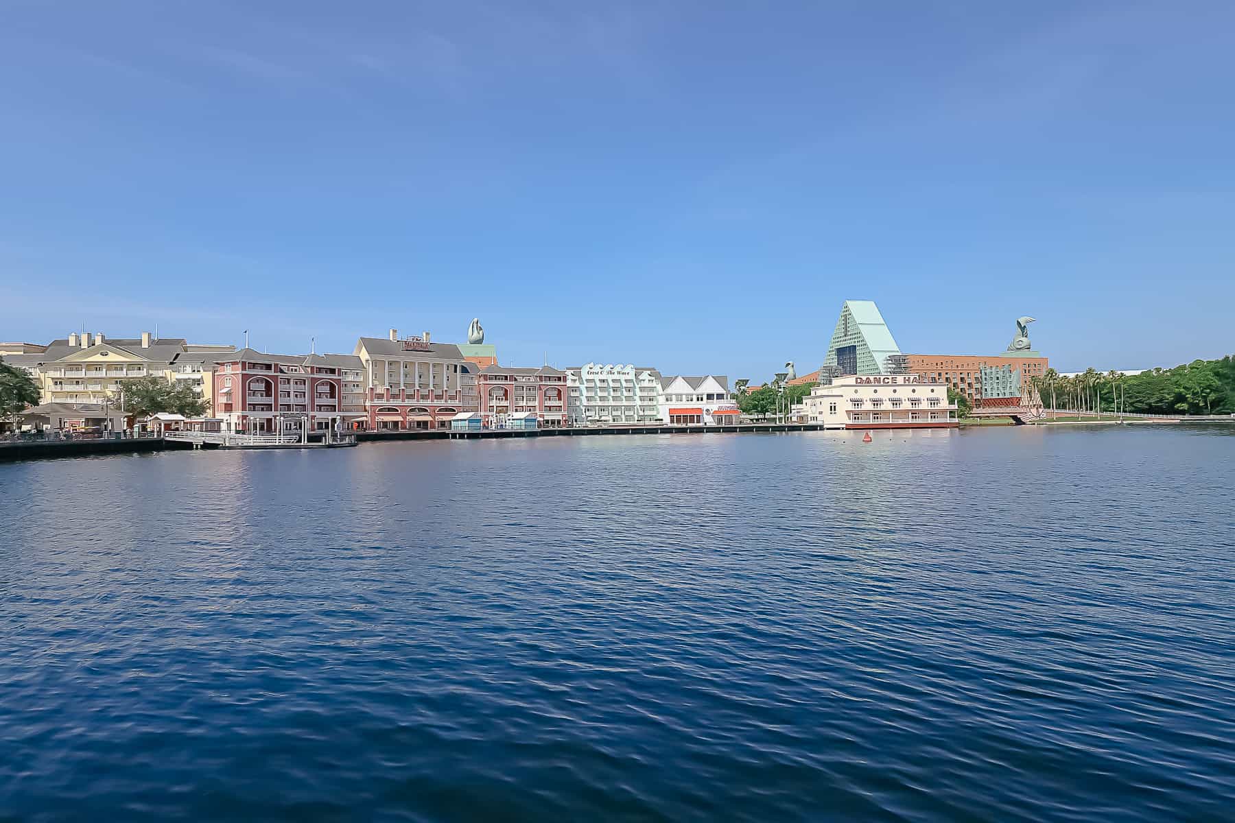 a scenic photo of Disney's Boardwalk 