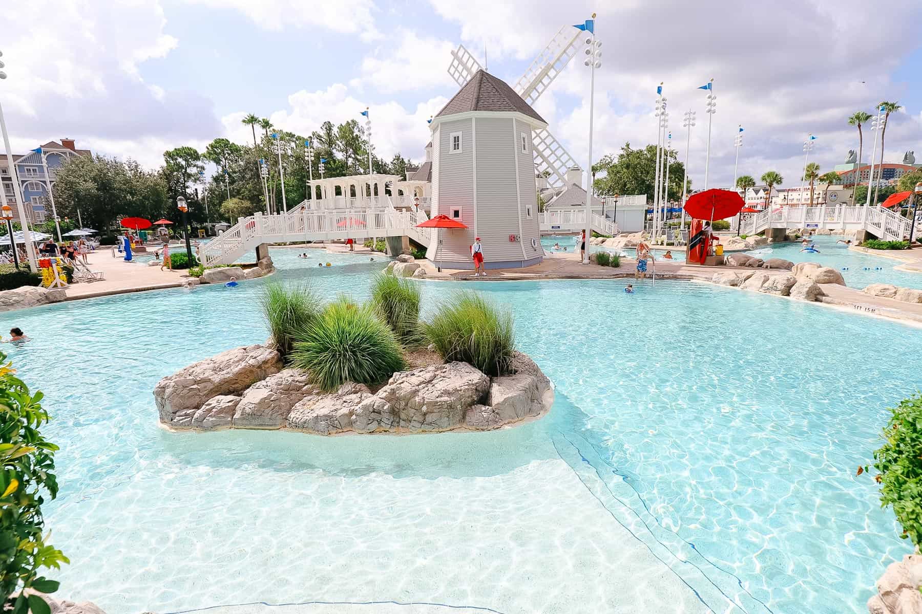 heated pool at Stormalong Bay 