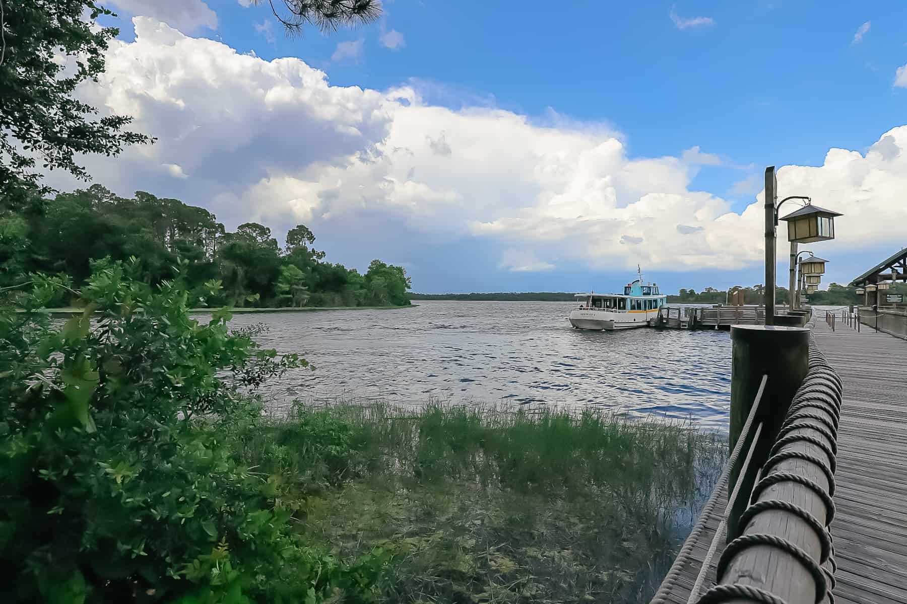 boat transportation Disney's Wilderness Lodge 