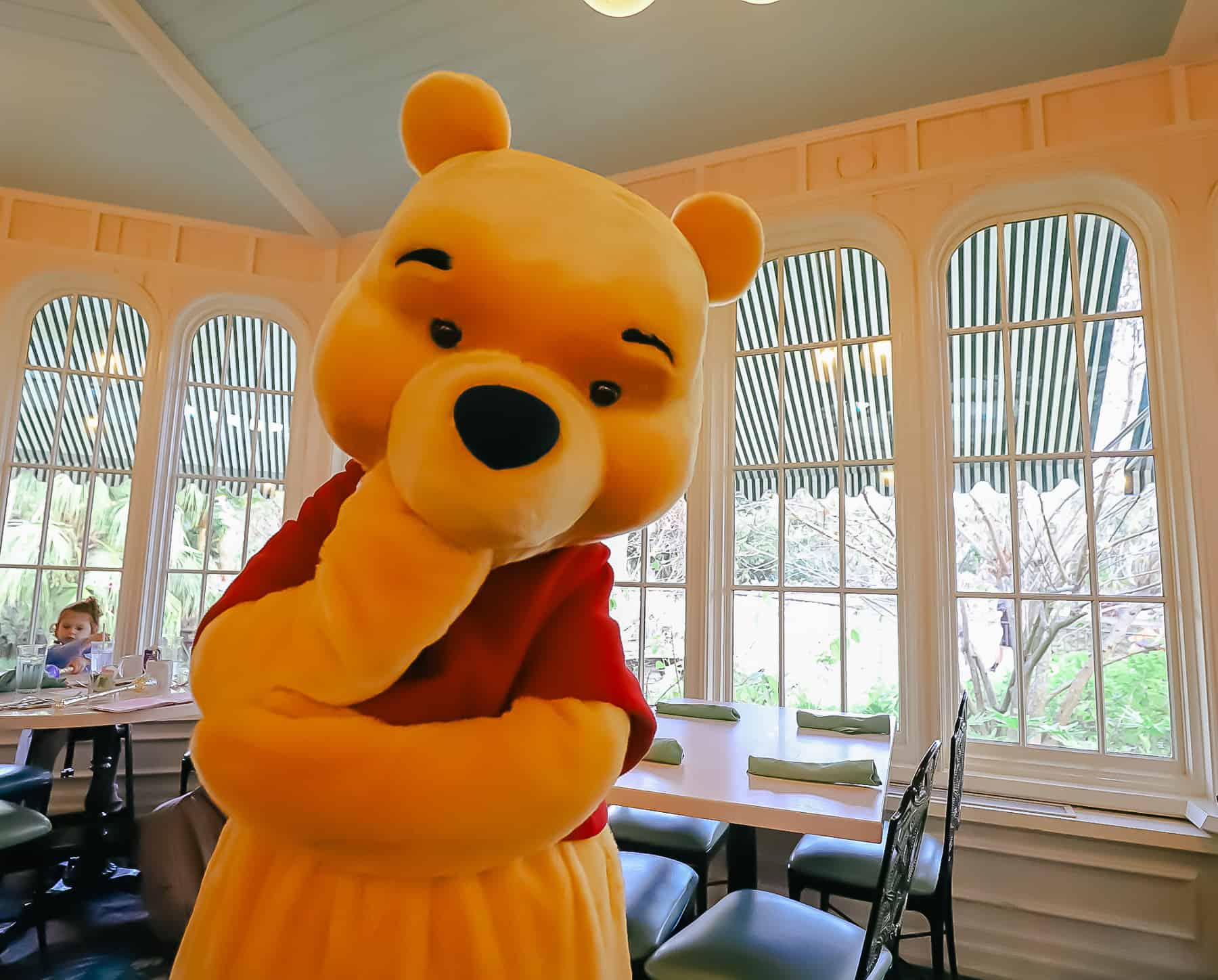 Winnie the Pooh characters at Disney World 