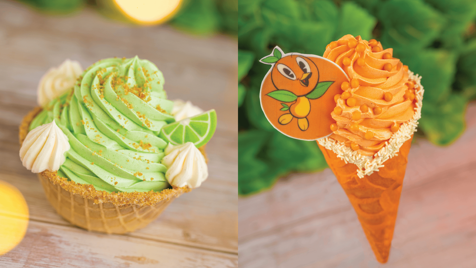 two of the items on this year's Flavor of Florida menu at Disney Springs