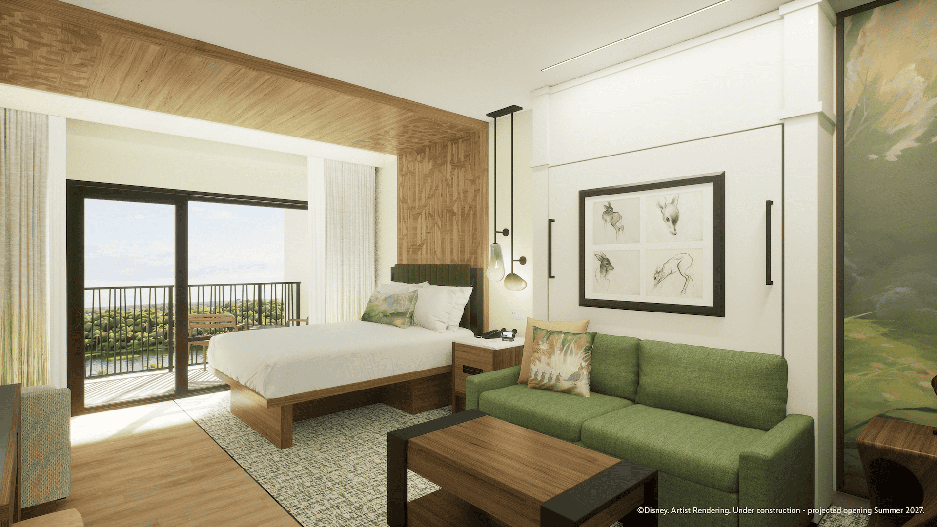 Artist Concept Deluxe Studio at Disney's Lakeshore Lodge