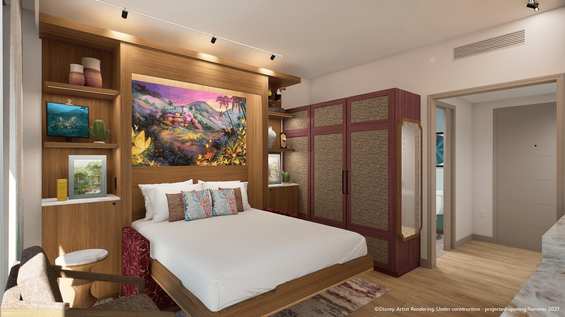 Artist Concept Disney Lakeshore Lodge Duo Studio