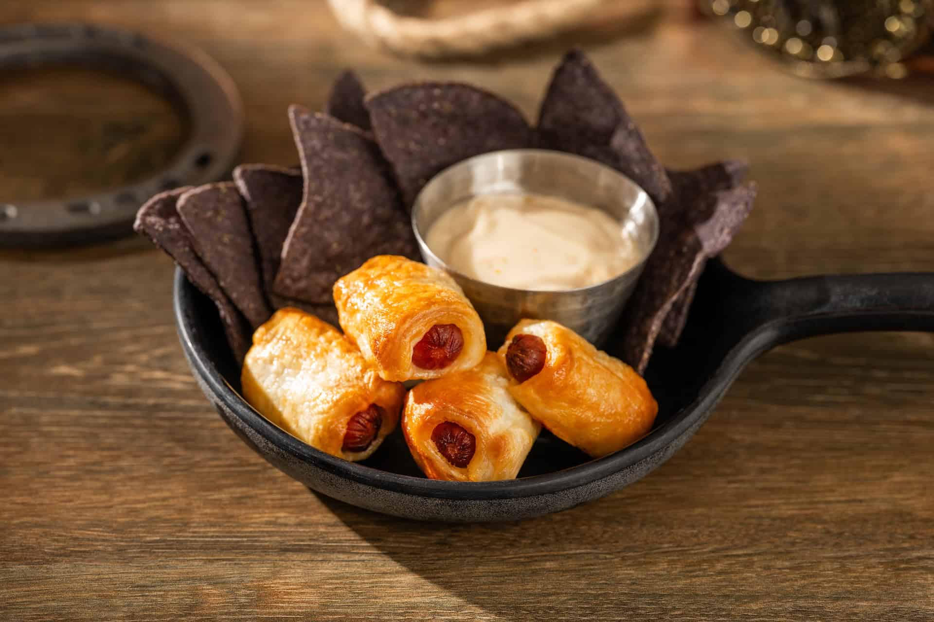 Mini Hot Dog Platter at Diamond Horseshoe Pop-Up