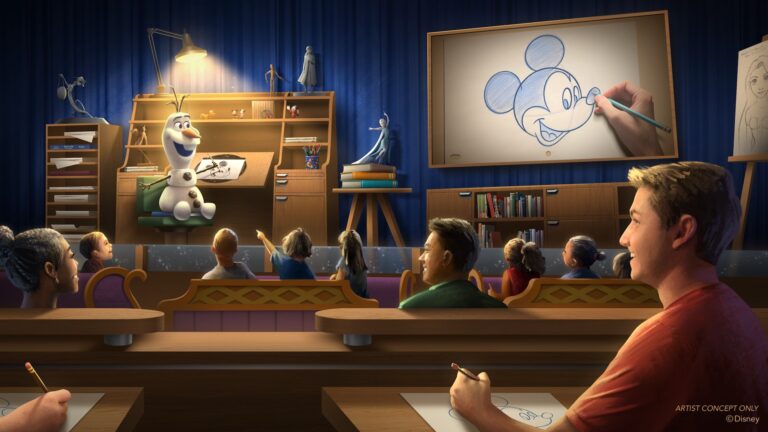 New Animation Academy Experience “Olaf Draws” Coming to Disney’s Hollywood Studios