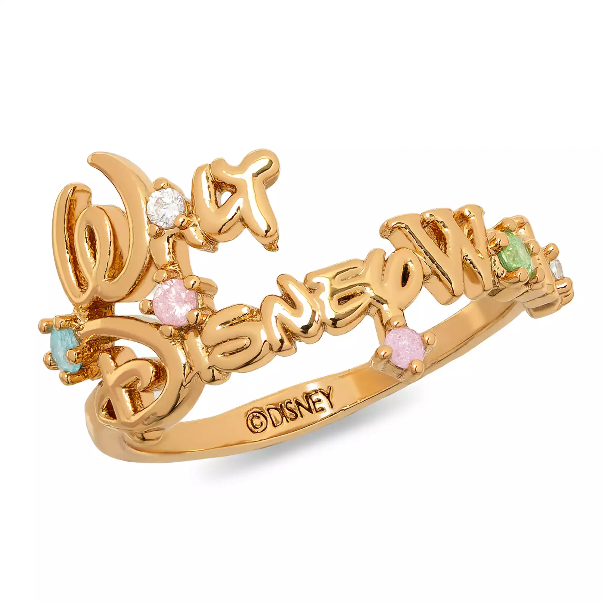 a ring with the Walt Disney World logo 