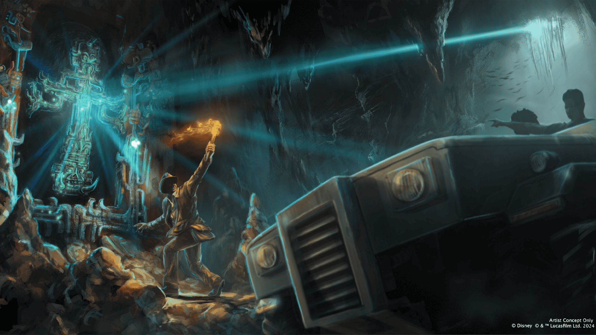 Concept Art Shared at D23 Ultimate Fan Event 2026 for Indiana Jones and the Myth of the Jade Serpent