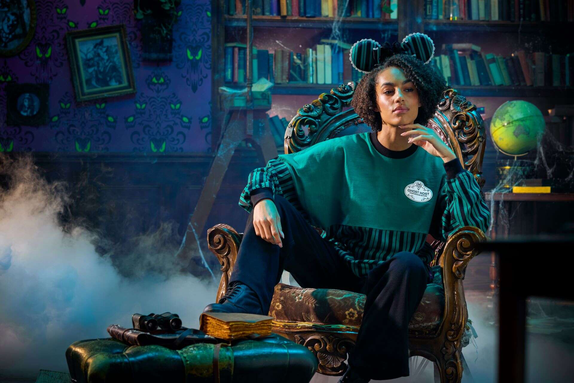 Spirit Jersey and Minnie Ears Haunted Mansion Ghost Host 2025