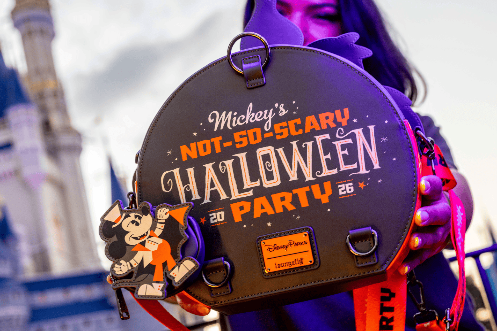 Mickey's Not So Scary Halloween Party Loungefly backpack 2026