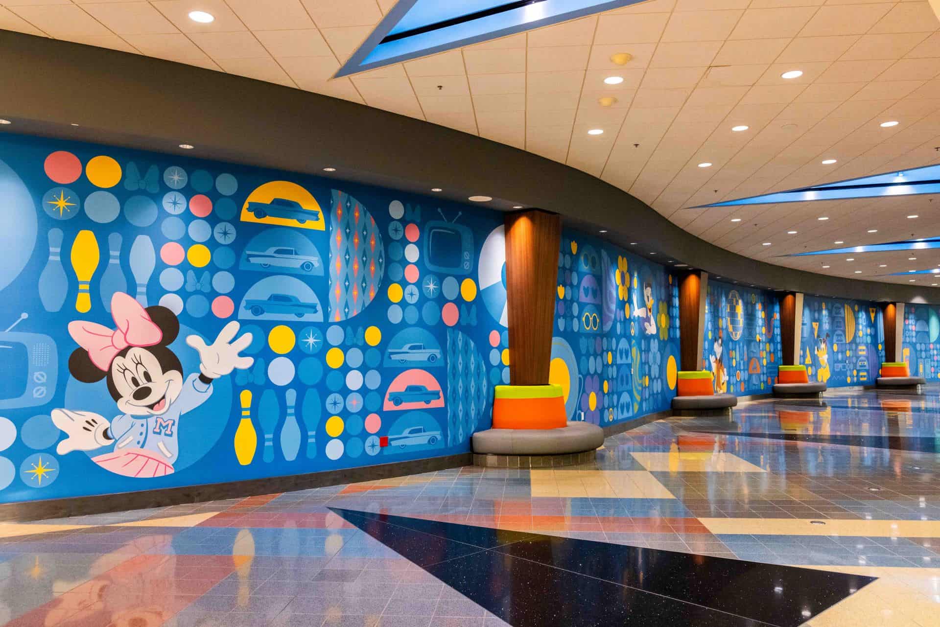 See Before and After Updates to the Rooms and Lobby at Disney’s Pop Century Resort