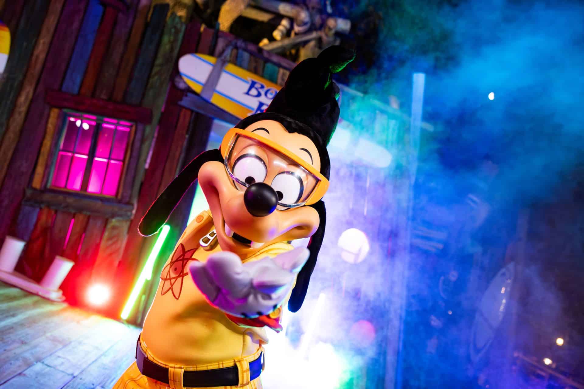 Powerline Max dances at H20 Glow After Hours at Typhoon Lagoon 