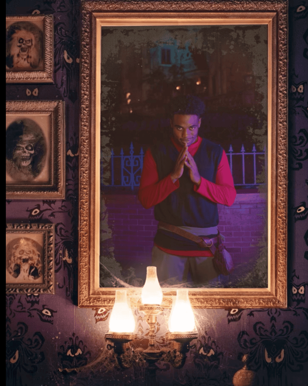 a Haunted Mansion Magic Shot