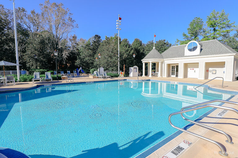 The Pools at Disney’s Yacht Club Resort