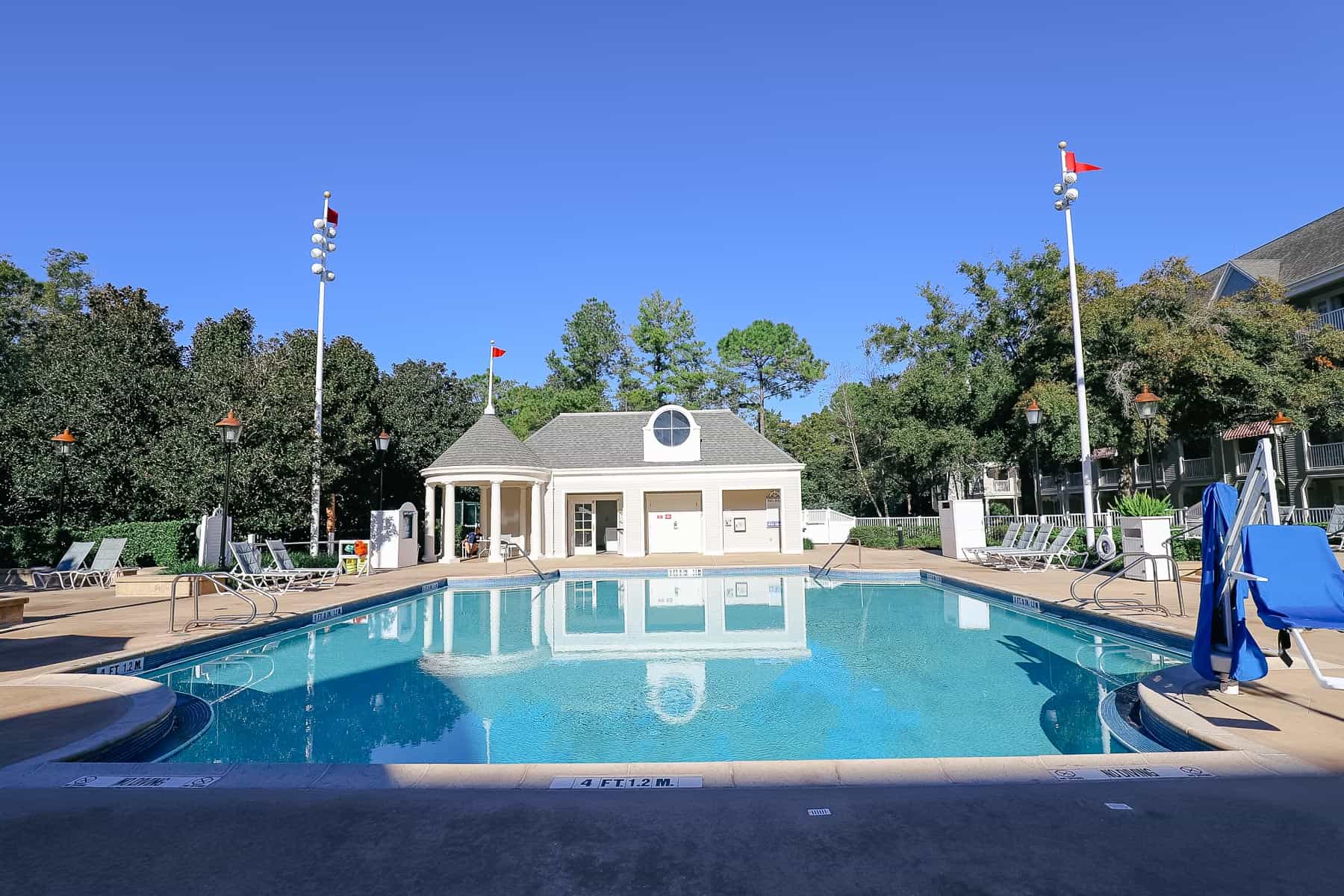 front view of the Admiral Pool