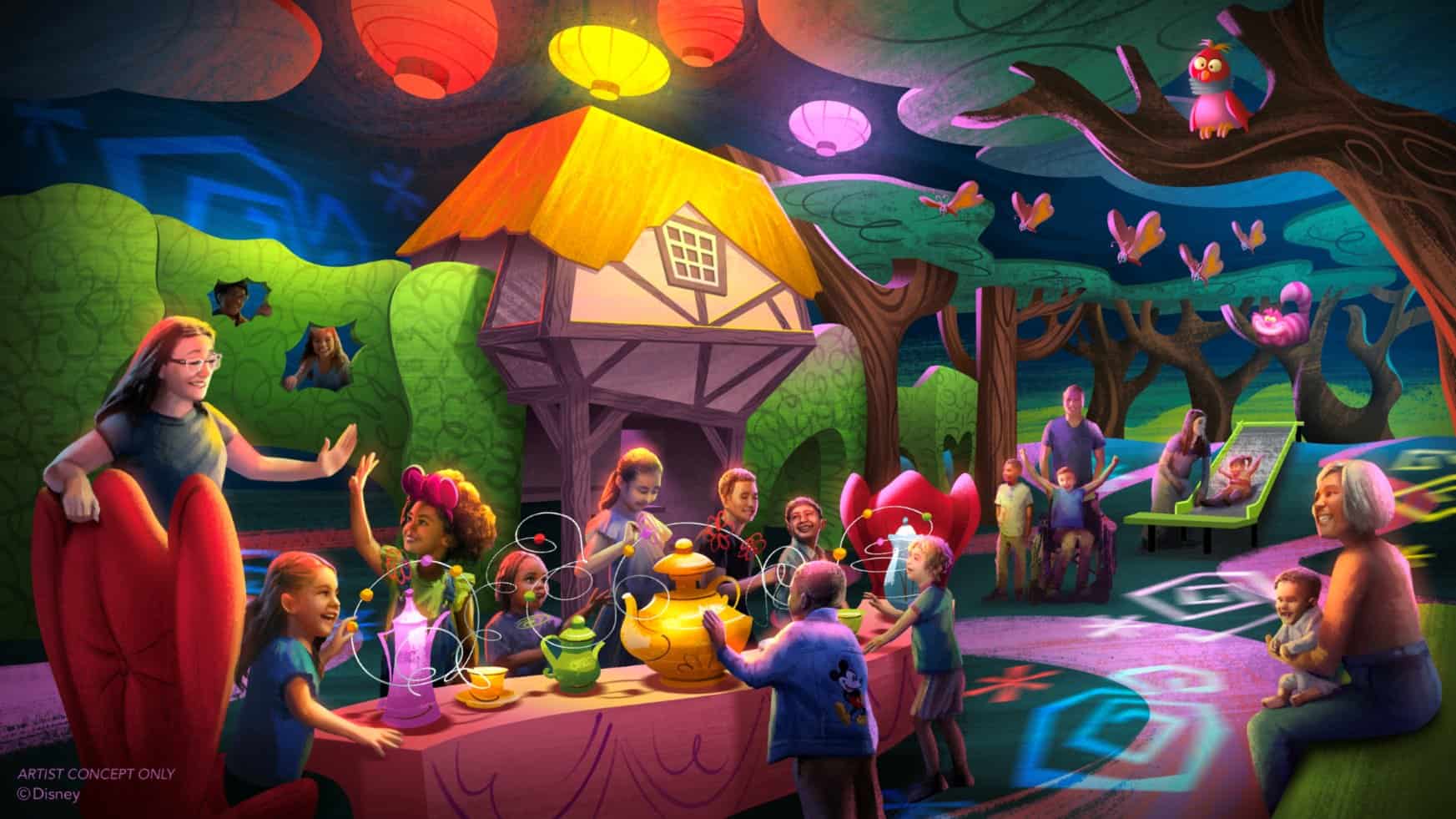 New Details Revealed for ‘Drawn to Wonderland’ Indoor Playground Coming to Disney’s Hollywood Studios