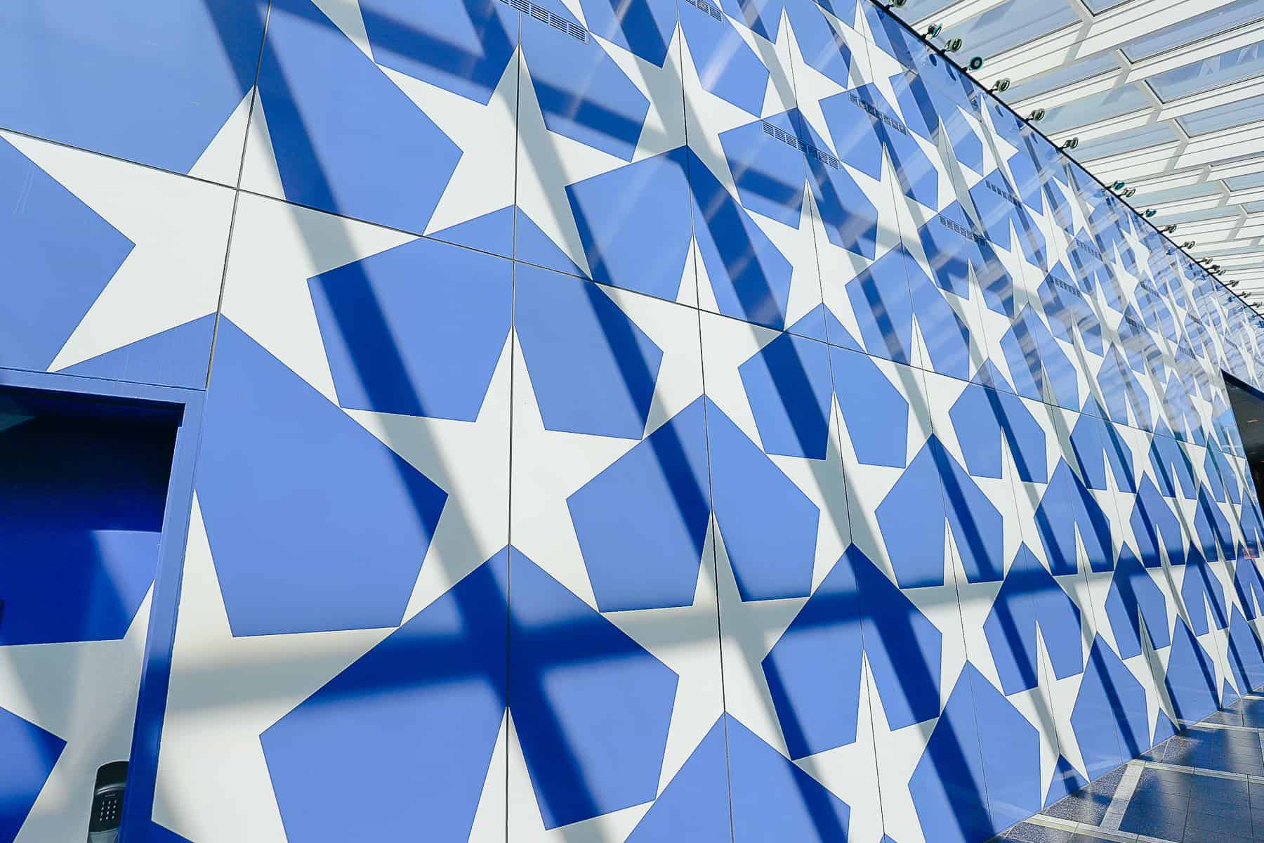 Blue Star Wall at Disney's All-Star Sports