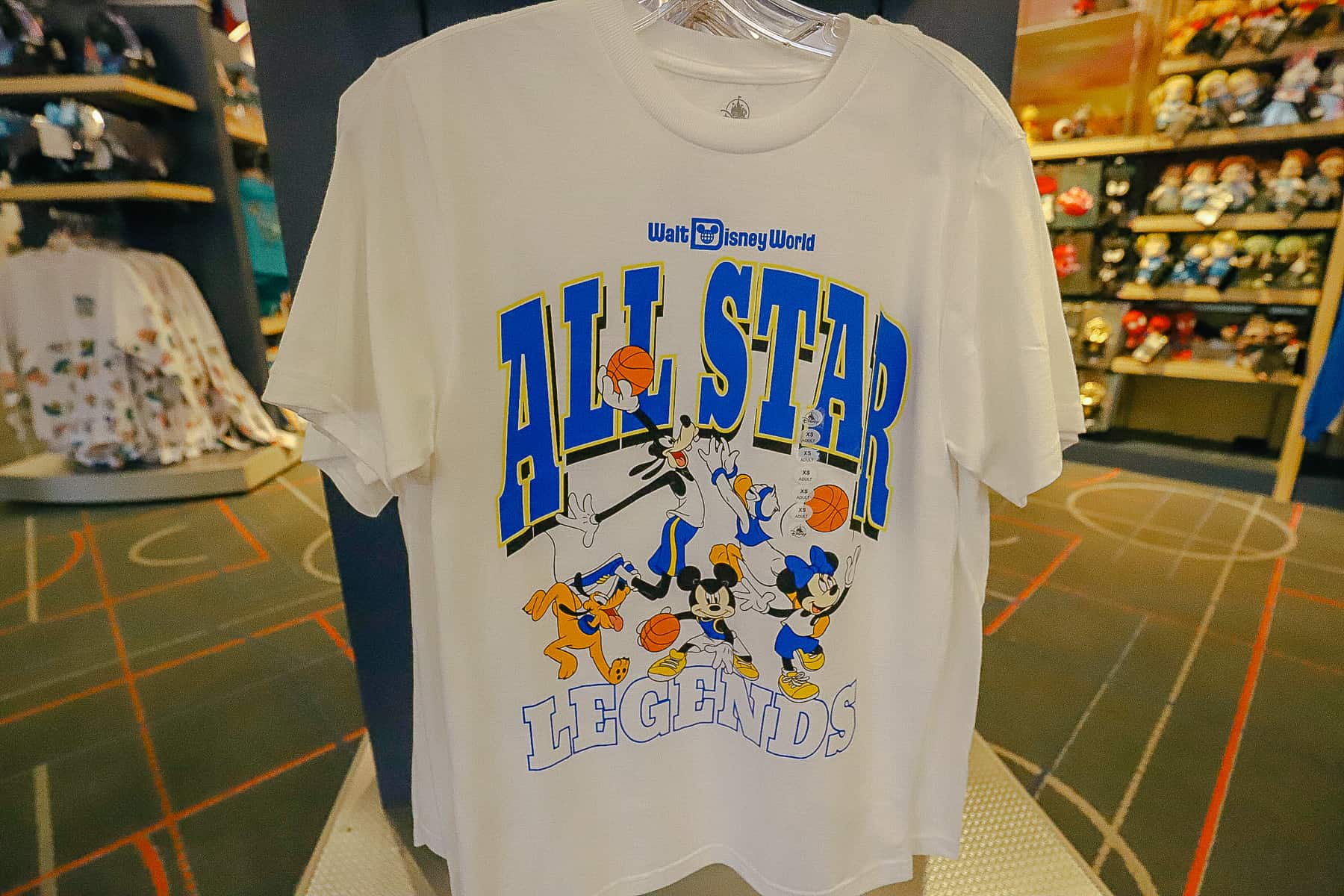 t-shirt that says All-Star Legends 