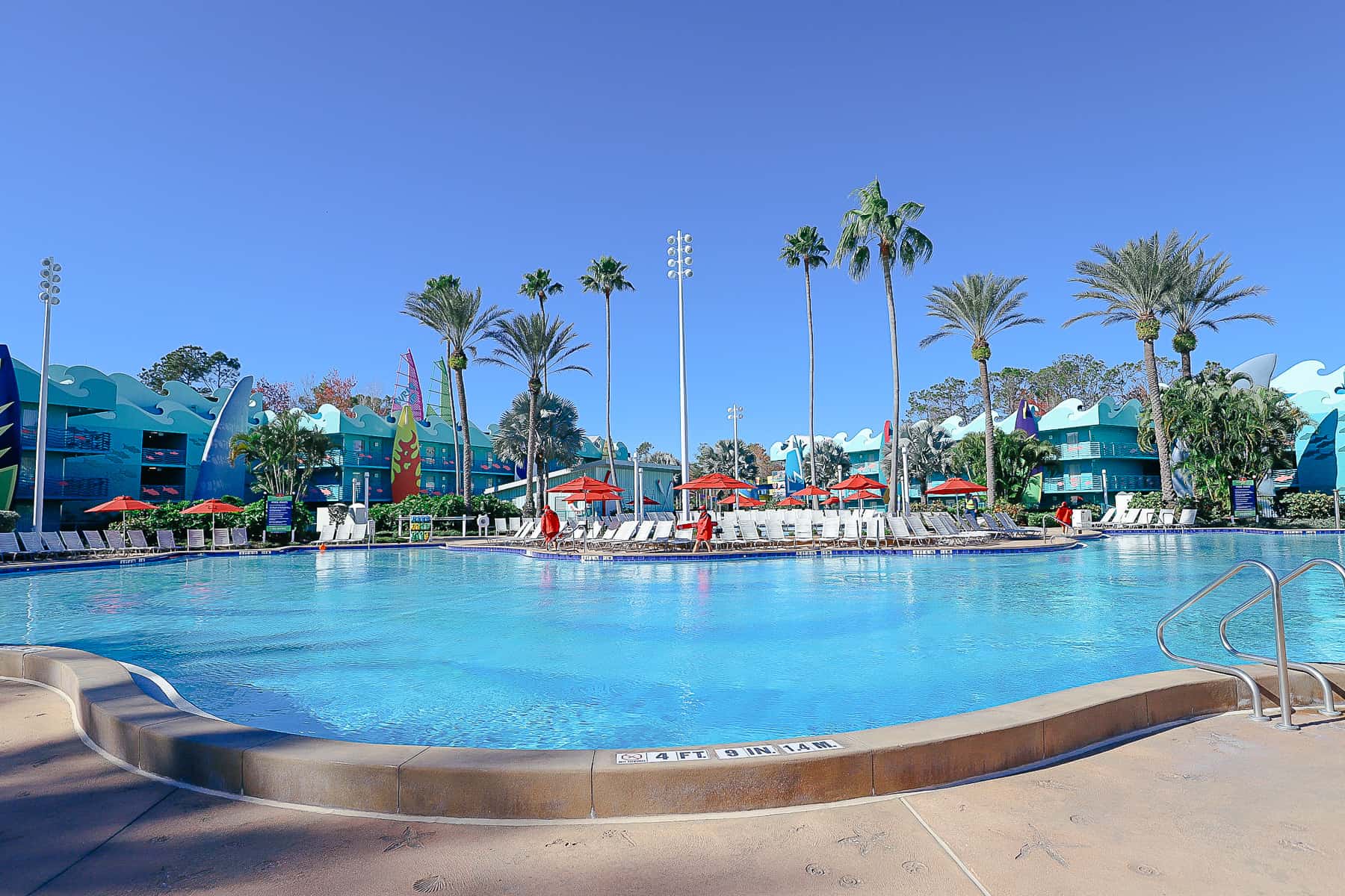 The Pool at Disney's All-Star Sports.