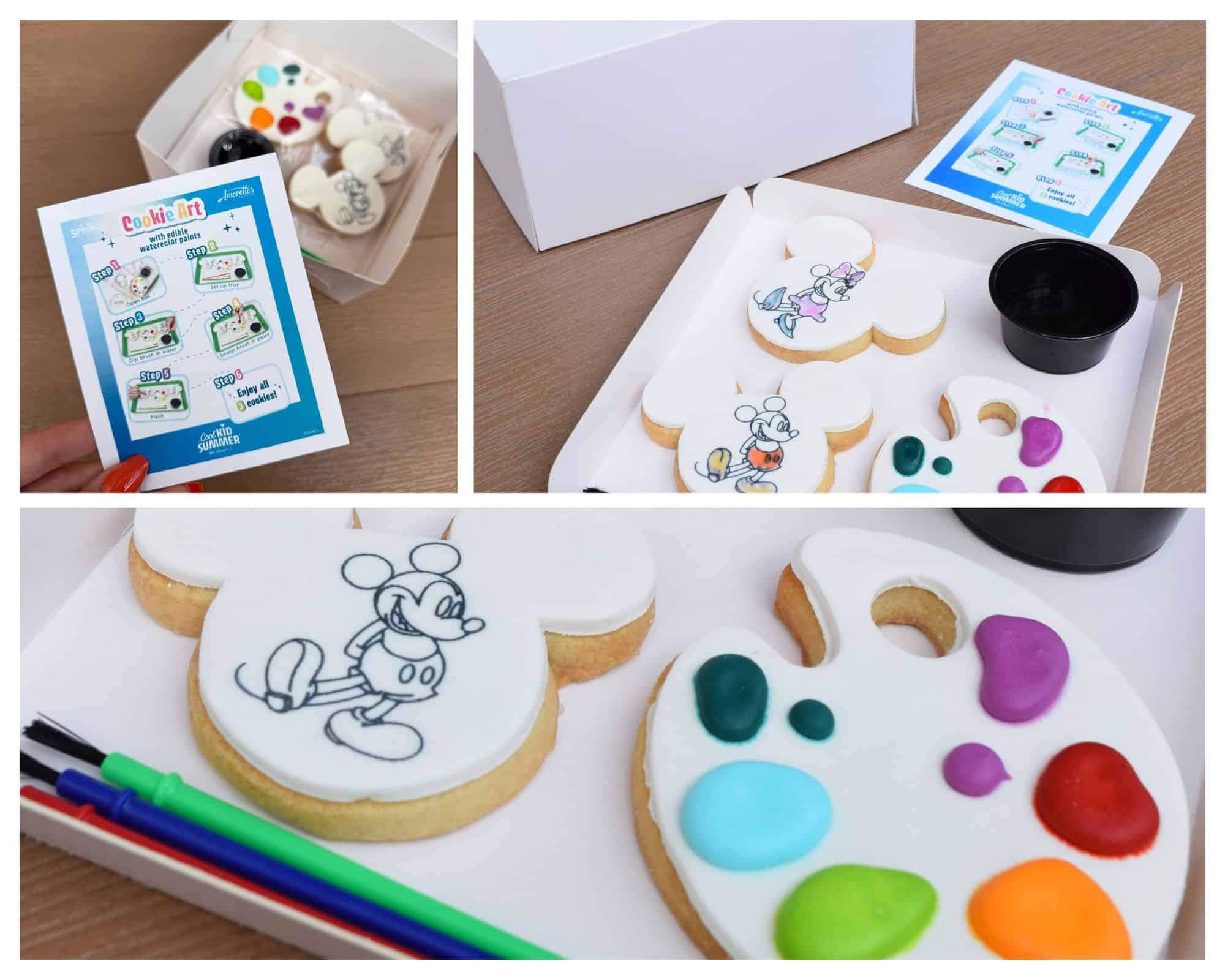 Limited-Time Create-Your-Own Mickey and Minnie Cookie Art at Amorette’s Patisserie