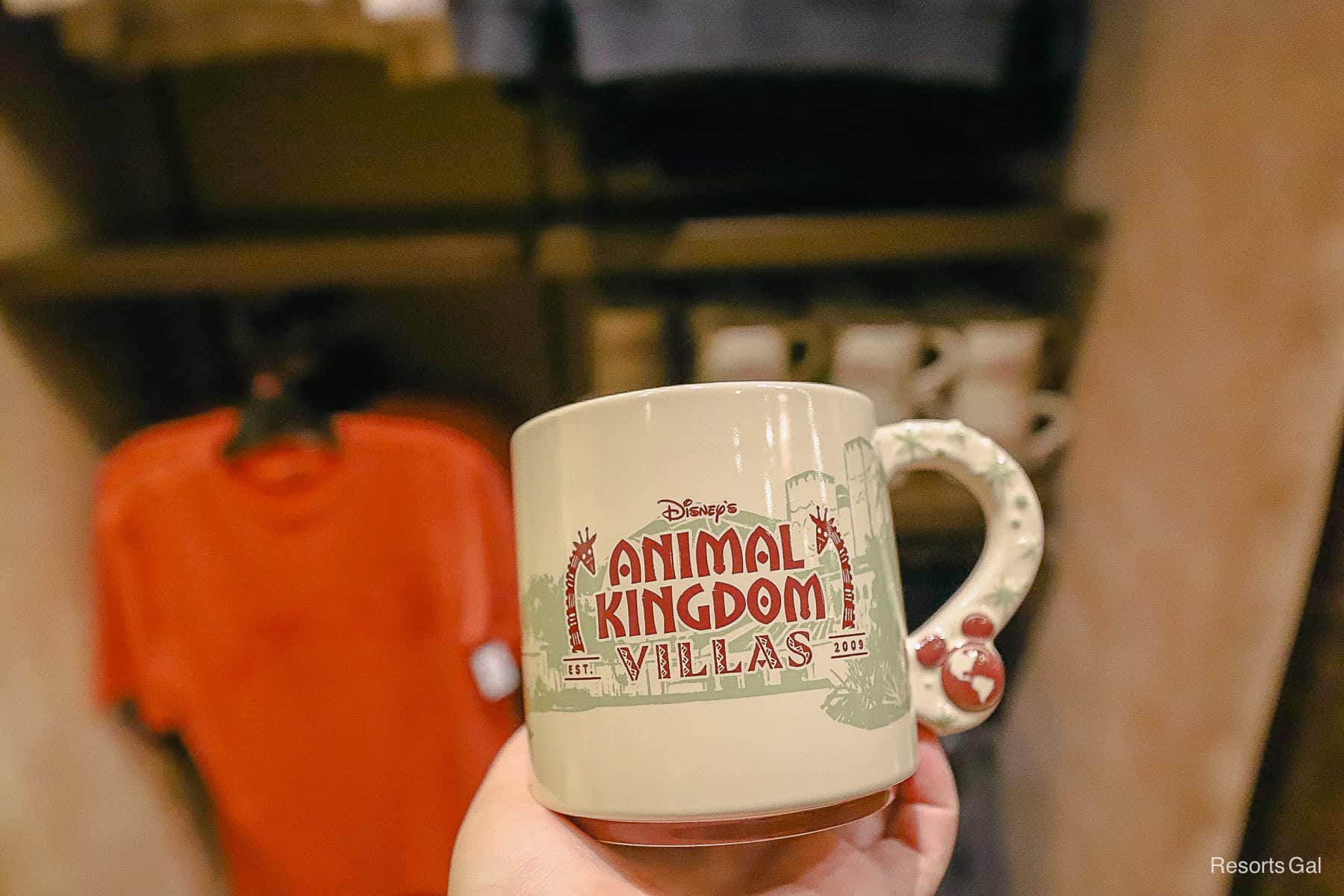 an Animal Kingdom Villas DVC mug 