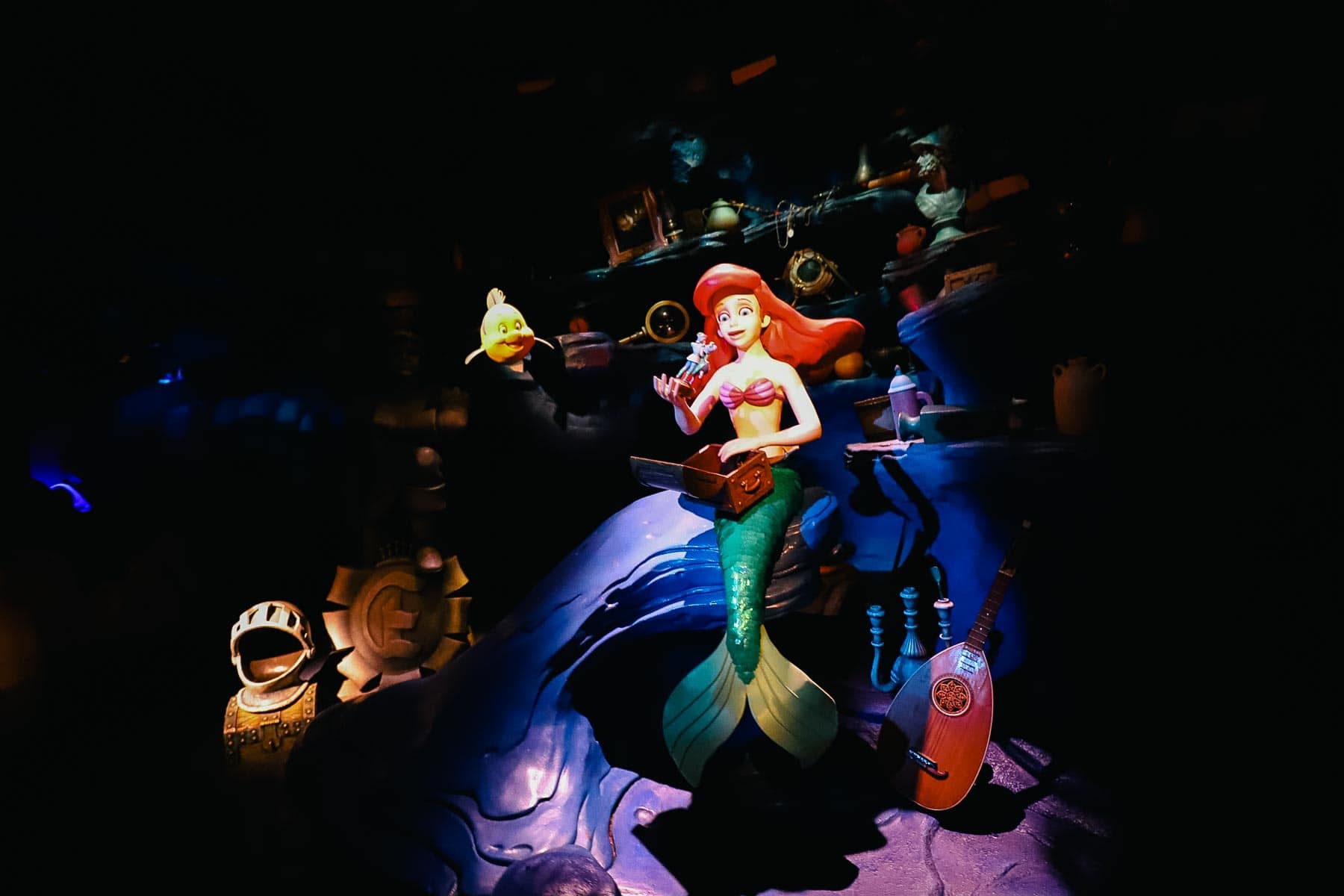 Ariel and Flounder 