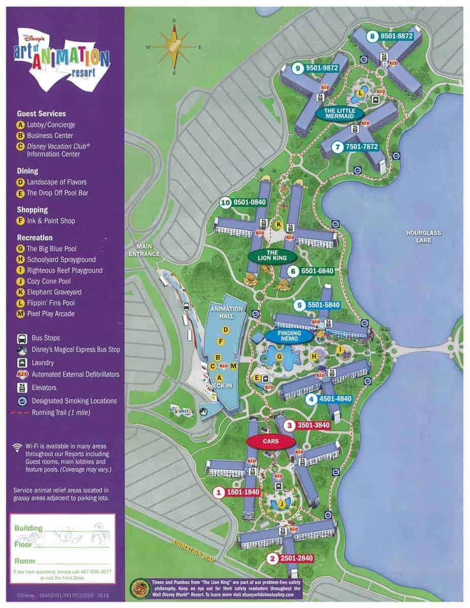 resort map 