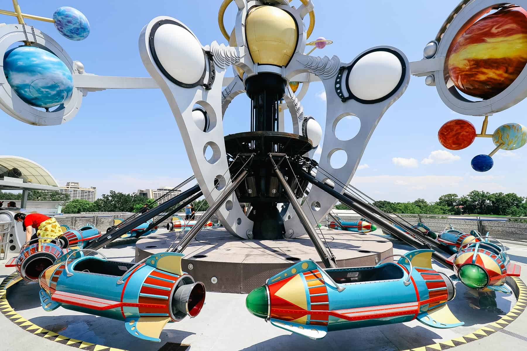 Astro Orbiter (A Spinning Attraction in Tomorrowland at Magic Kingdom)