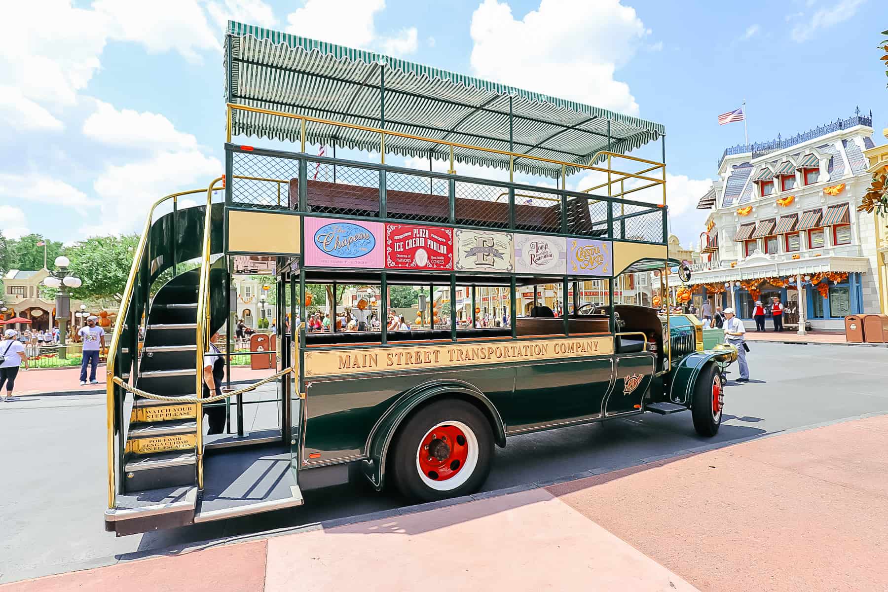 Omnibus at Magic Kingdom Main Street