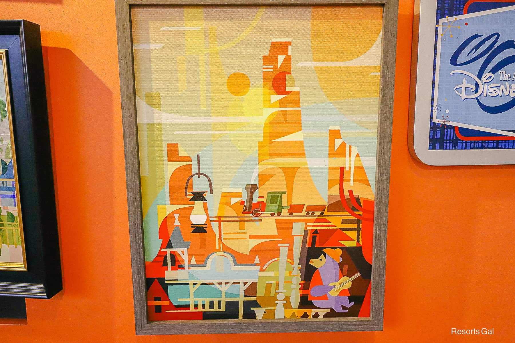 an art piece with Country Bears