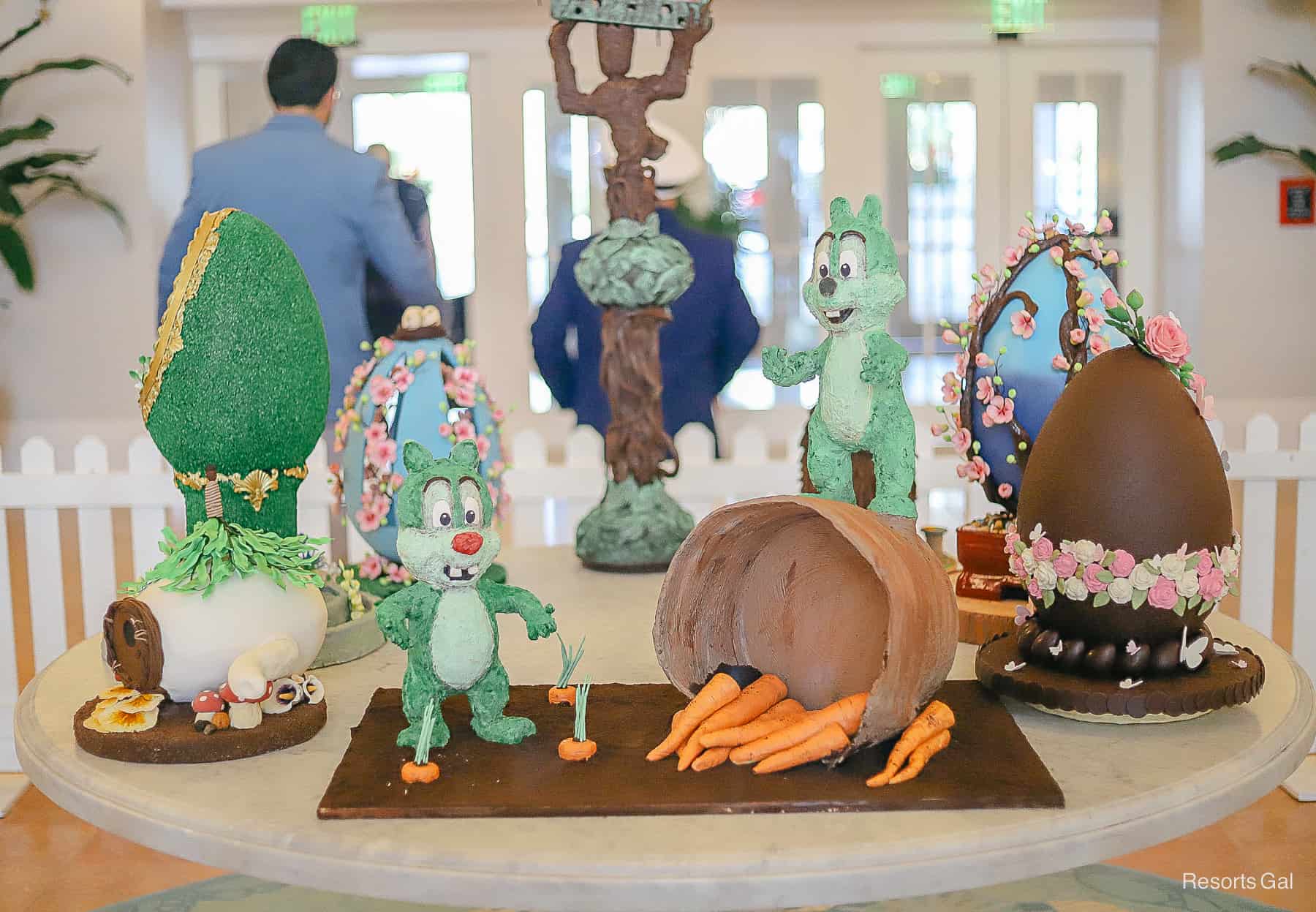 The 2024 Easter Egg Display at Disney’s Beach Club is to Dye For!  (Photos)