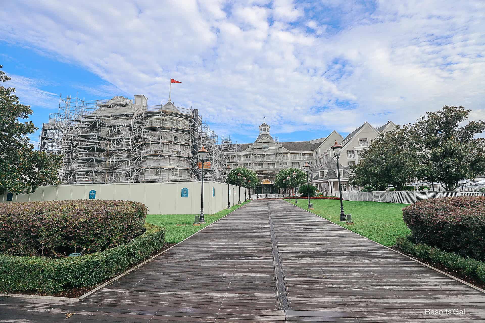 Disney Yacht Club Exterior Refurbishment Update August 2026