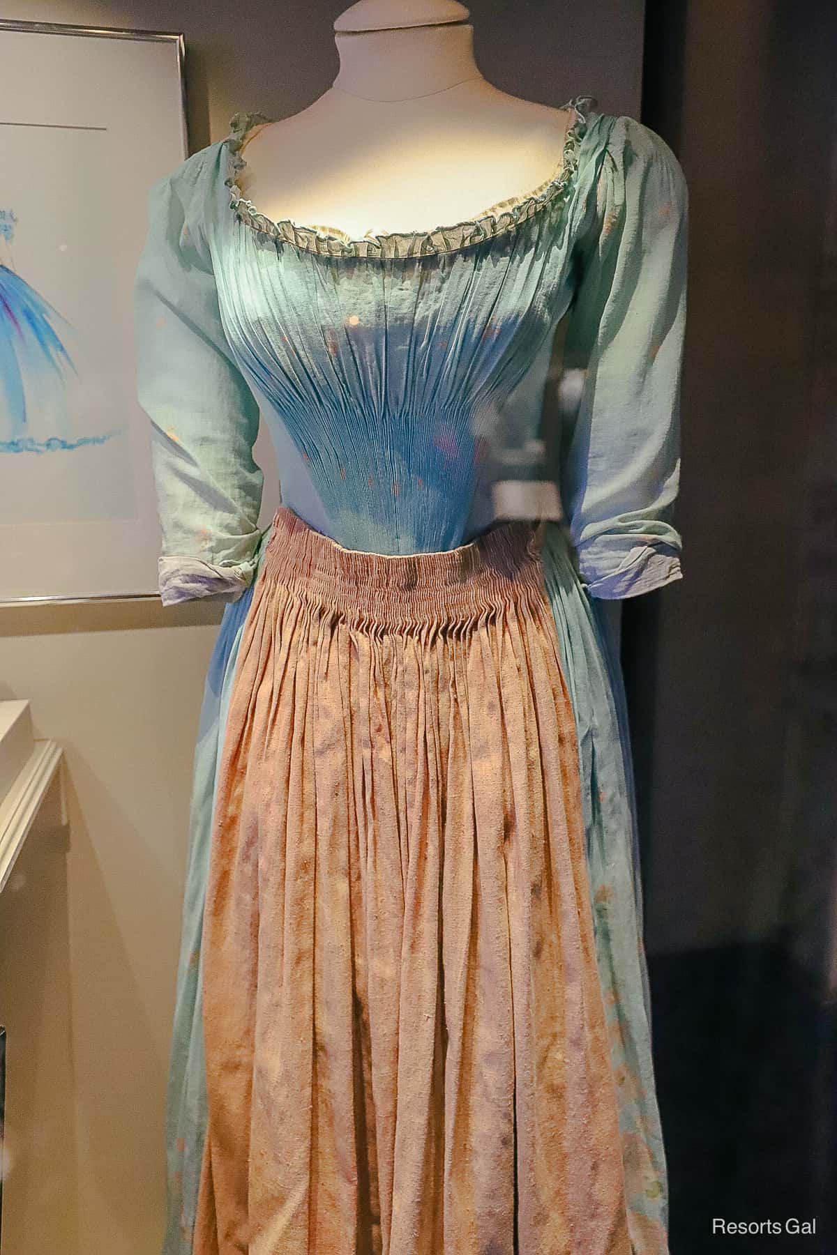 Cinderella's peasant dress from the Live-Action Cinderella