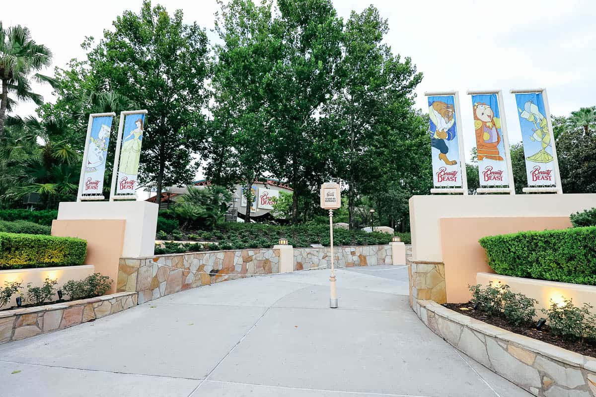 entrance to Beauty and the Beast Live on Stage at Disney's Hollywood Studios 