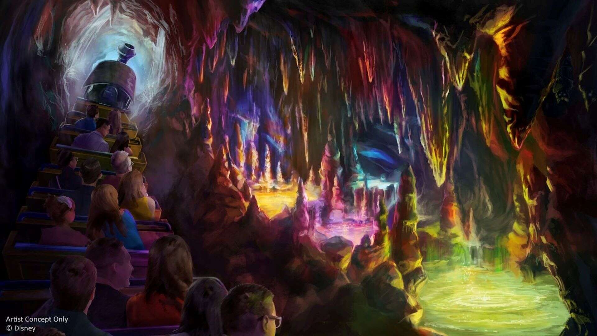 Rainbow Caverns Big Thunder Mountain Railroad