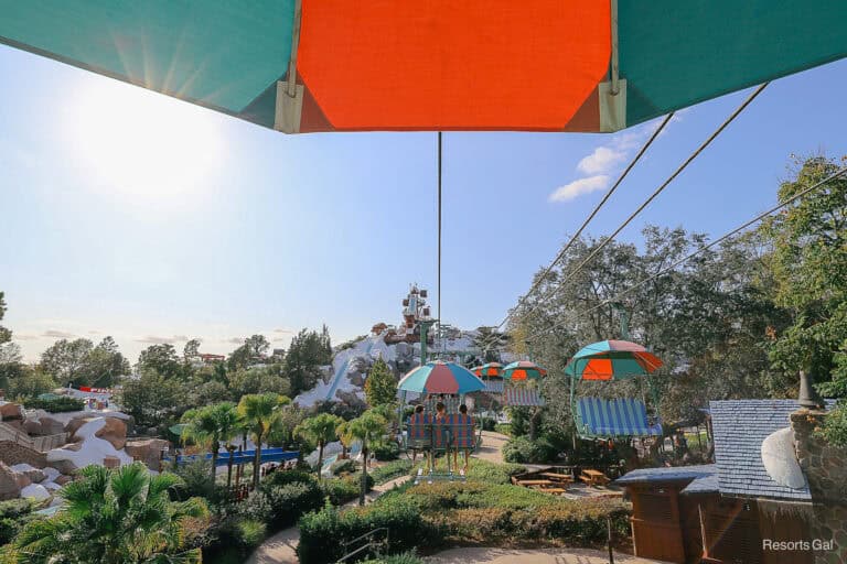 Taking the Chairlift at Disney’s Blizzard Beach (Photos + Experience)