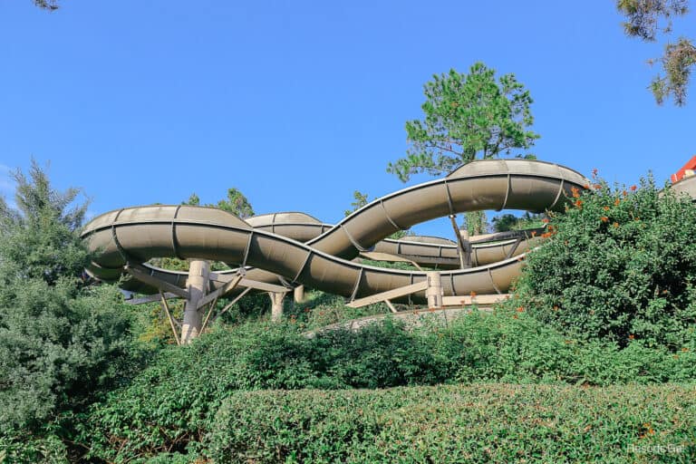 Runoff Rapids at Disney’s Blizzard Beach (A Trio of Inner Tube Water Slides)