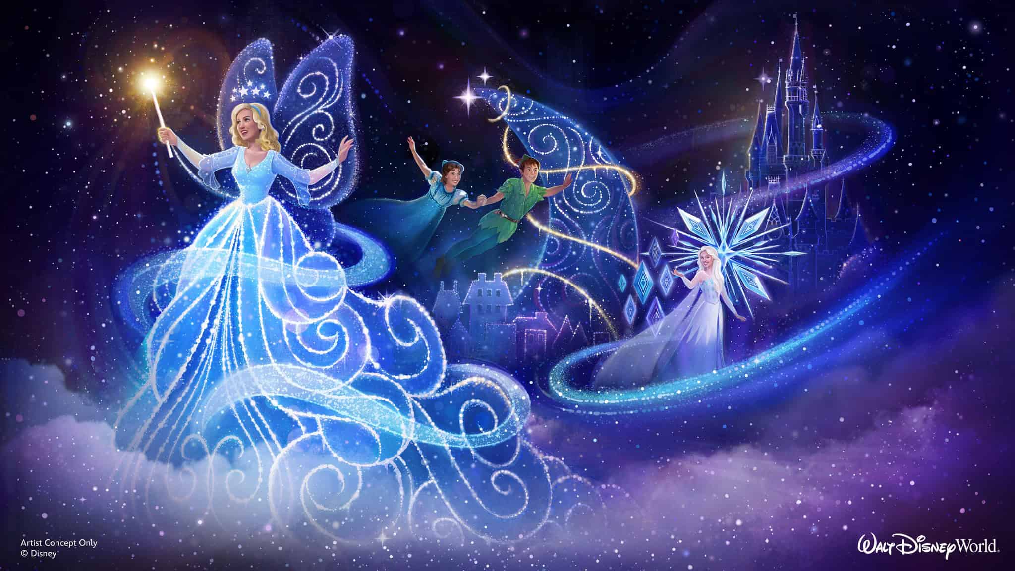 Opening Date Announced for ‘Disney Starlight: Dream the Night Away’ – Magic Kingdom’s New Nighttime Parade