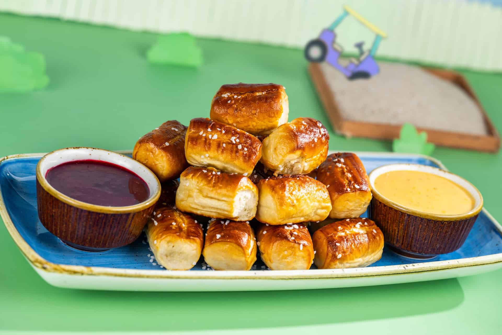 Pretzel bites