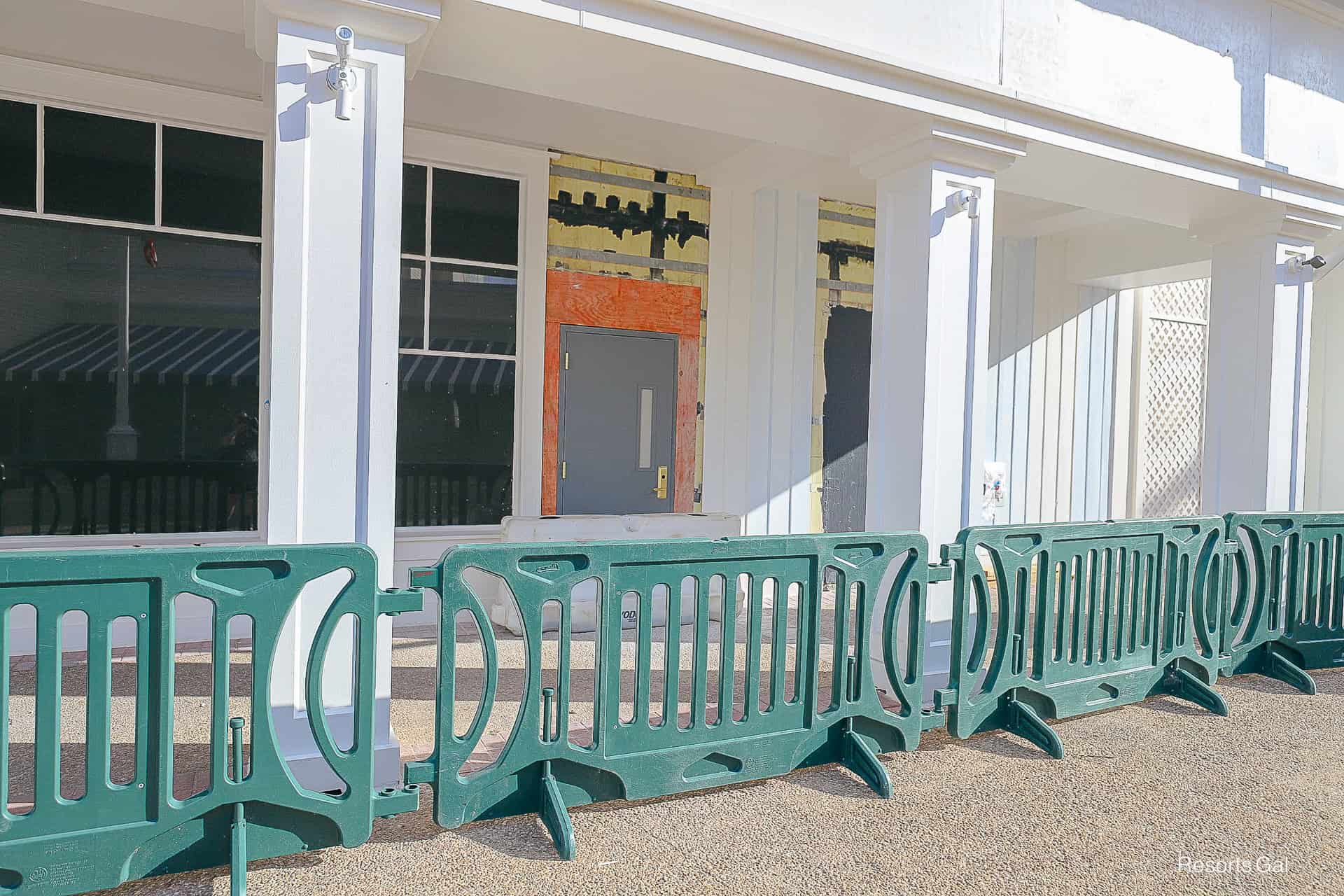 new side doors installed at a shop at the Boardwalk