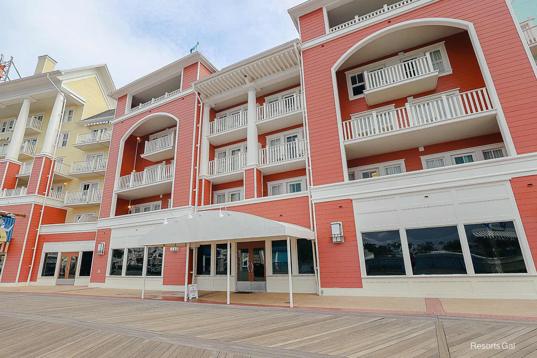 the storefront of the former Big River Grille 