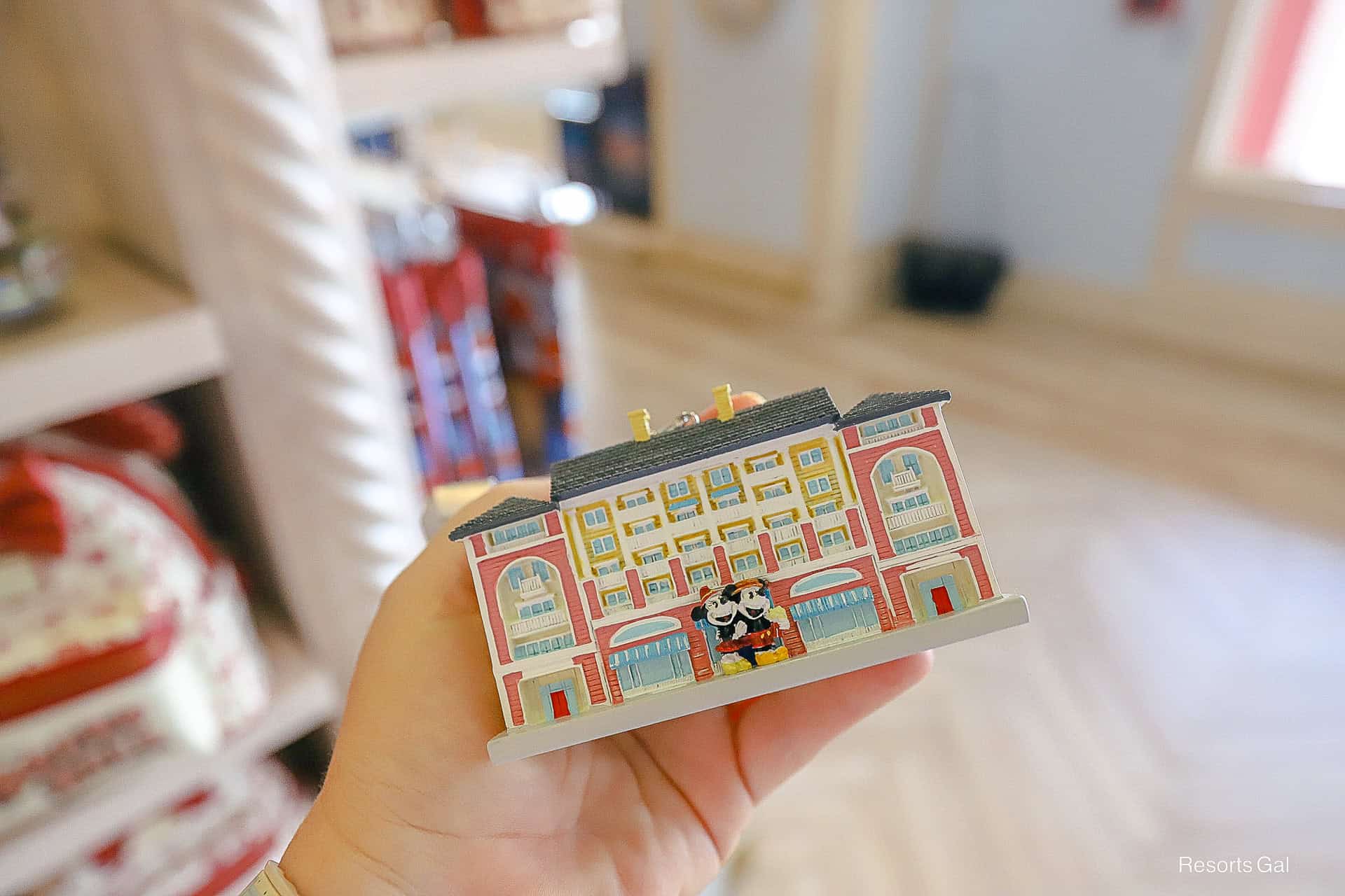 Boardwalk Resort Sketchbook Ornament
