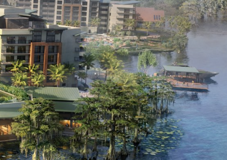 Disney Lakeshore Lodge Will Have Its Own Boat Dock with Service to Magic Kingdom