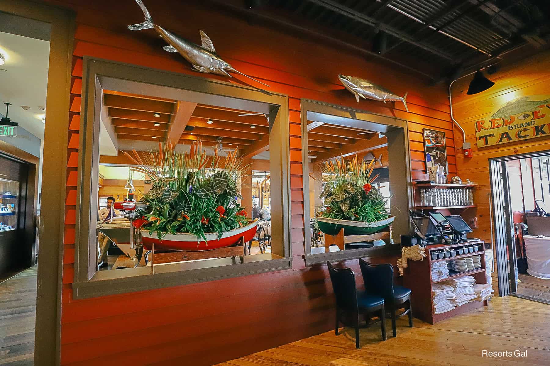 the gift shop at The Boathouse 